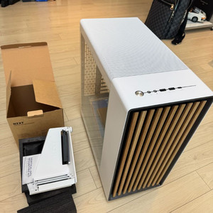 프렉탈디자인 North Mesh 초코화이트 케이스+인질