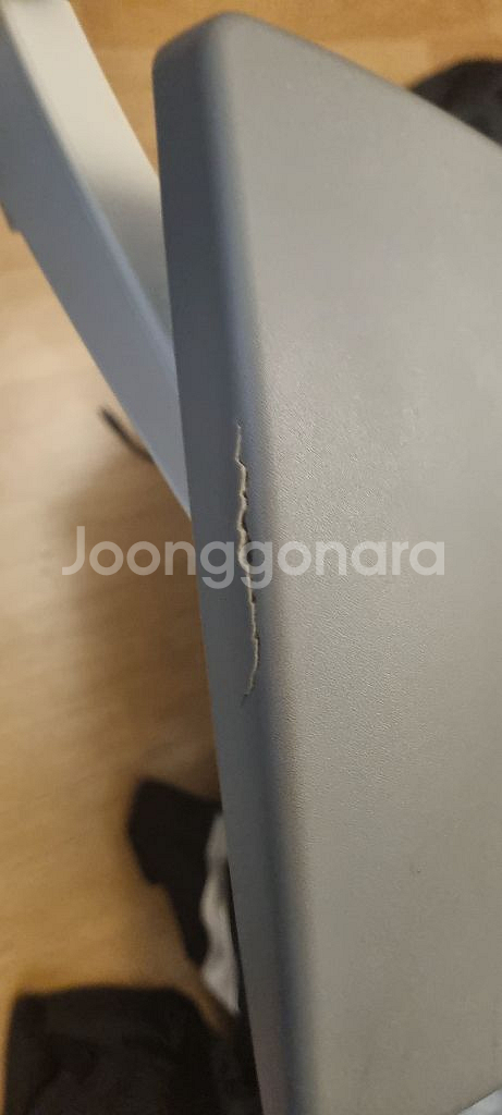 시디즈 T80 천연가죽 크림/화이트 의자--1