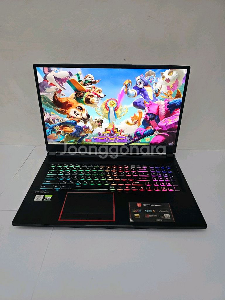 RTX2070!!초고사양MSI17인치게이밍노트북--2