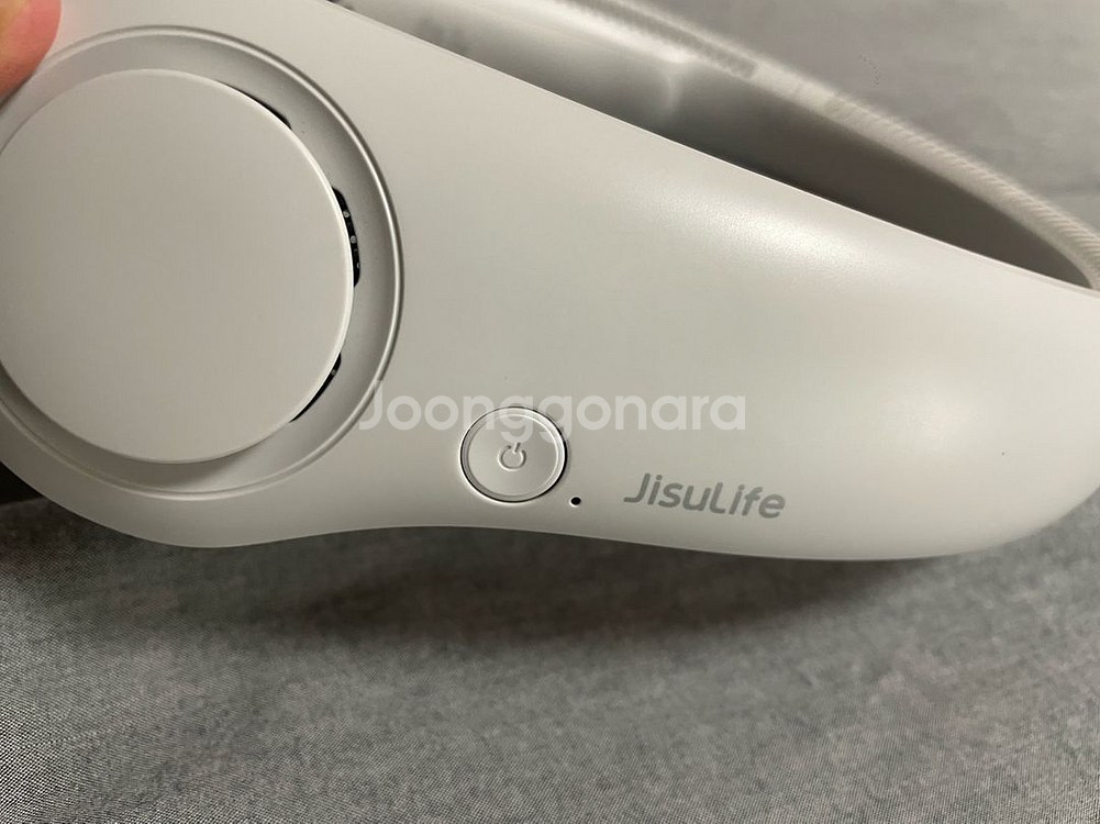 USB 충전식 목걸이형 5단계 선풍기-지수라이프--1