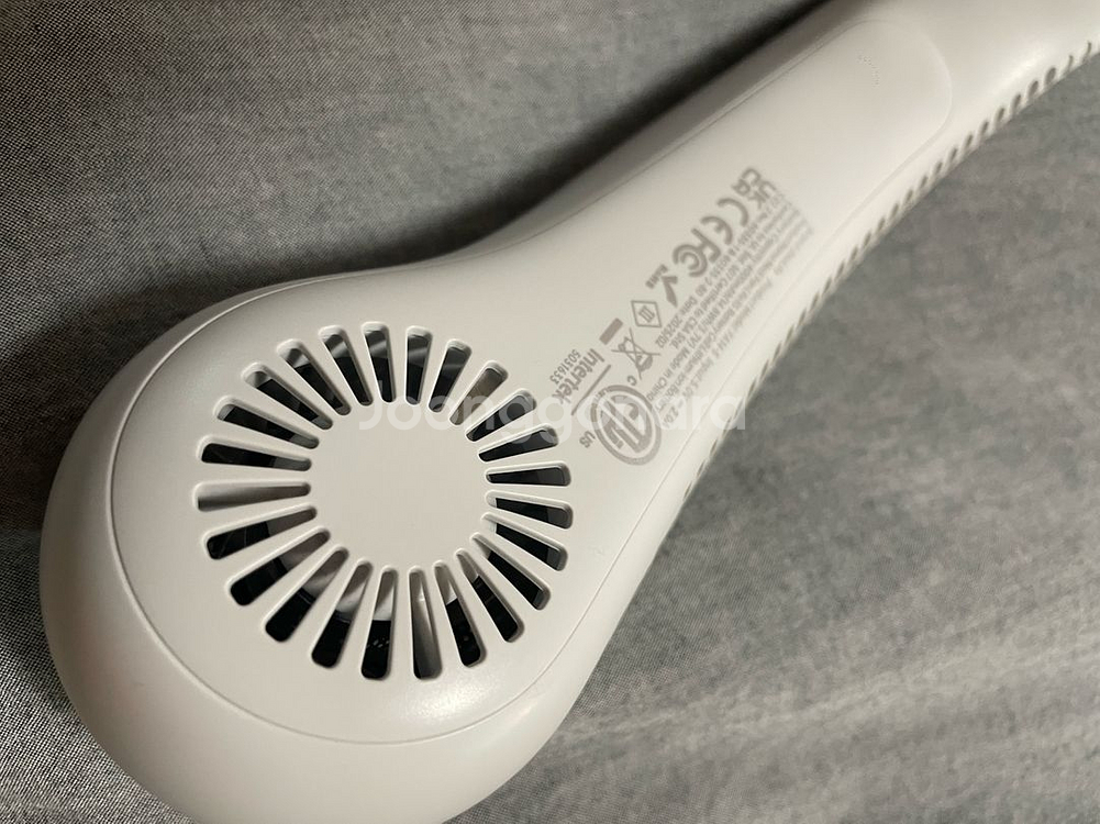 USB 충전식 목걸이형 5단계 선풍기-지수라이프--3