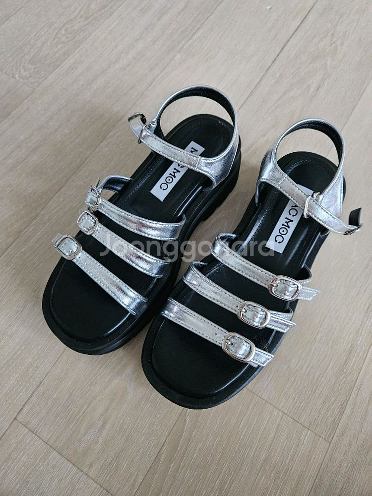 마크모크 플랫폼 키높이 샌달 230--6