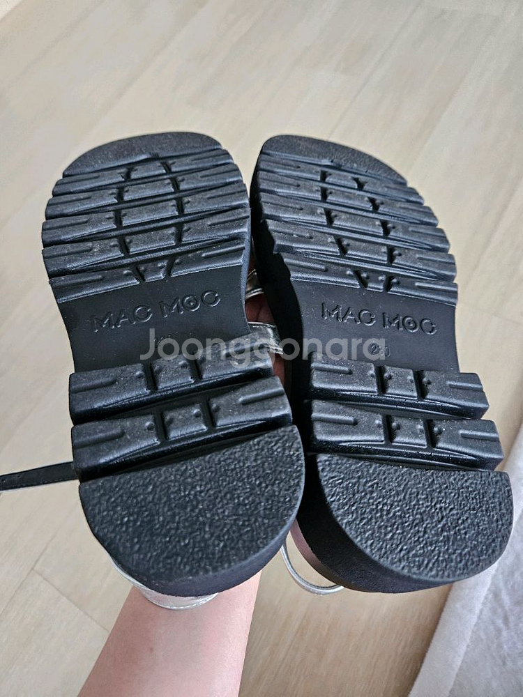 마크모크 플랫폼 키높이 샌달 230--9