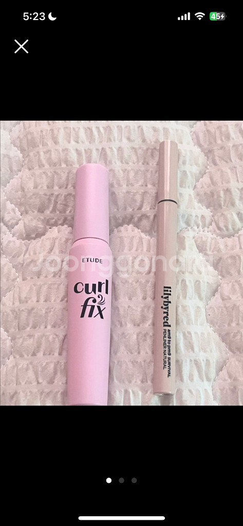일괄 에뛰드 마스카라 블랙& 릴바레 아이라이너--0