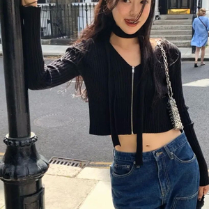 [Foeto] 포에토 레터집업 가디건