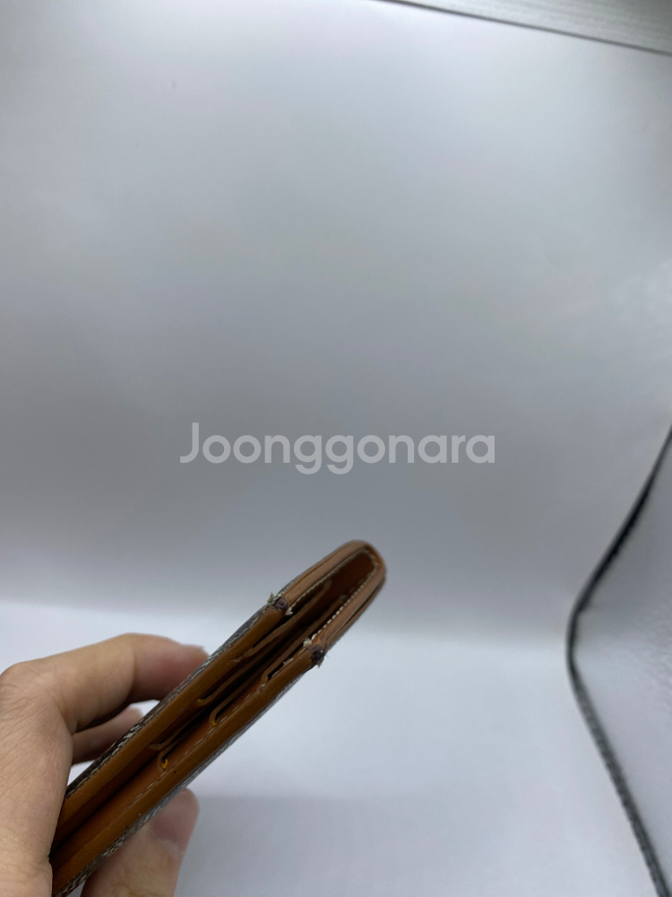 [인보이스] 고야드 생피에르 오거나이저 카드지갑 블랙탄--3