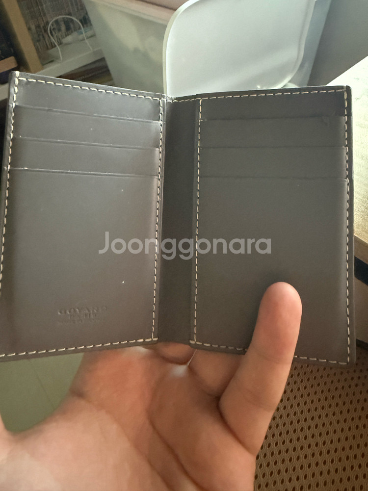 고야드 생피에르 그레이 카드지갑팝니다--2