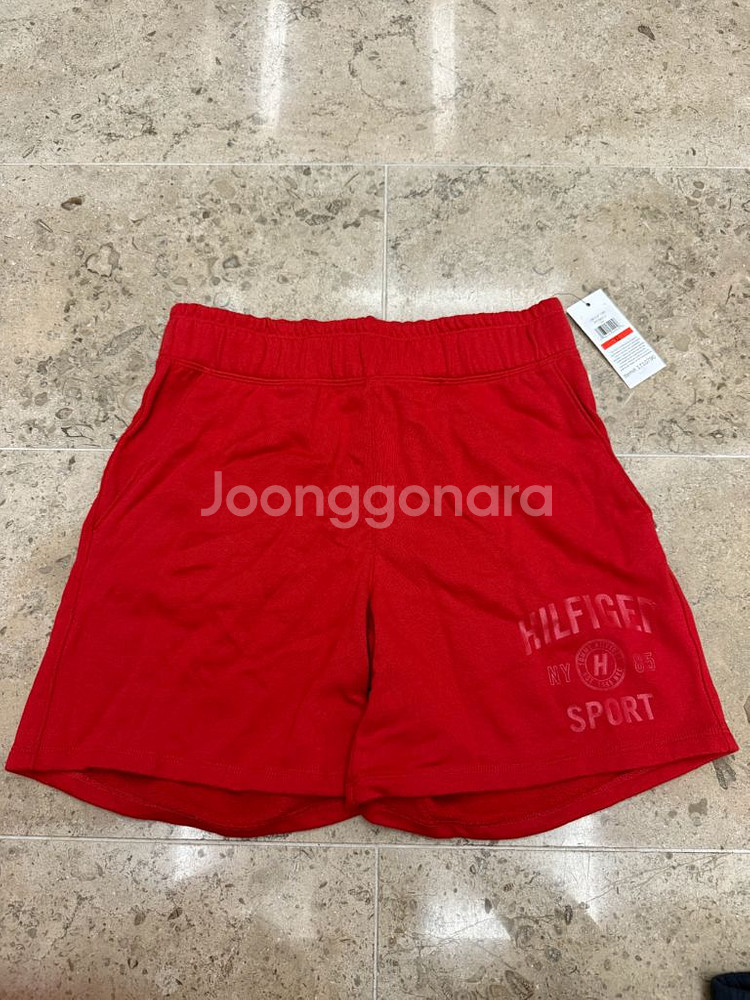TOMMY HILFIGER 반바지 레드--0