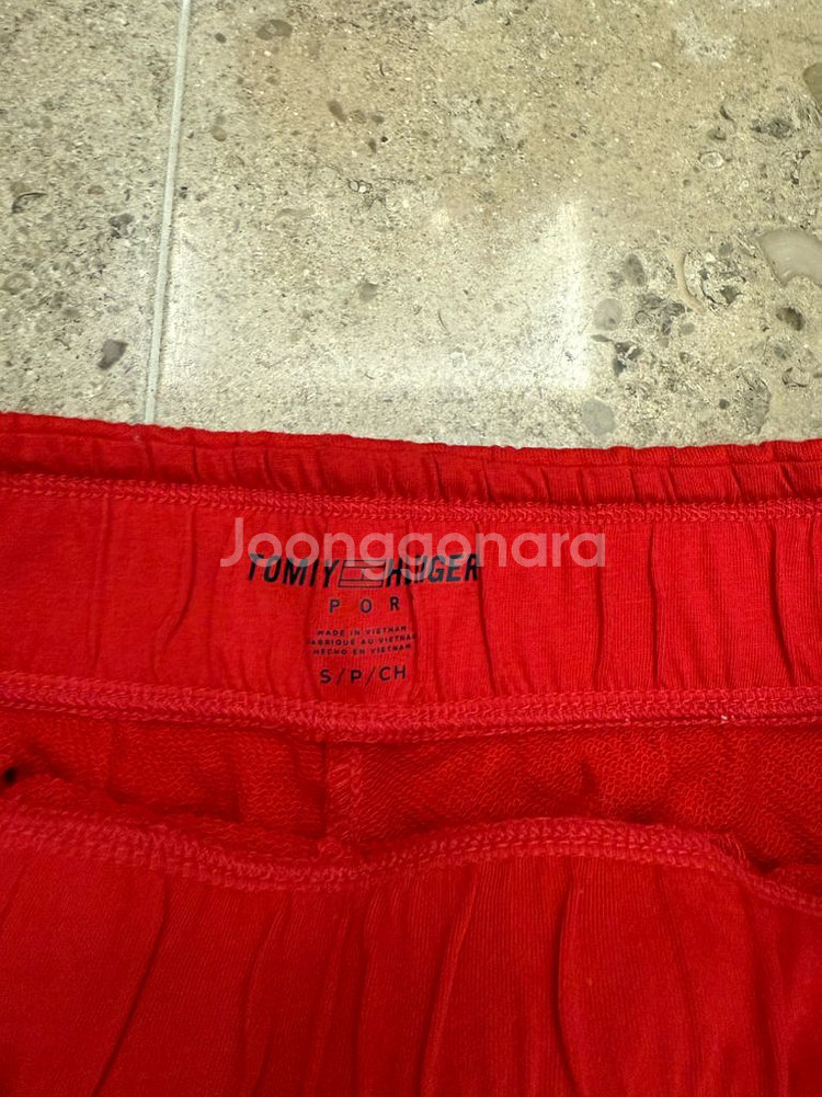 TOMMY HILFIGER 반바지 레드--6