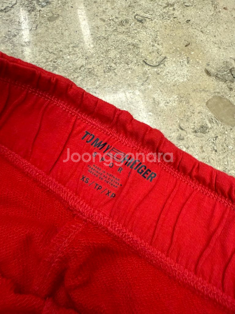TOMMY HILFIGER 반바지 레드--4