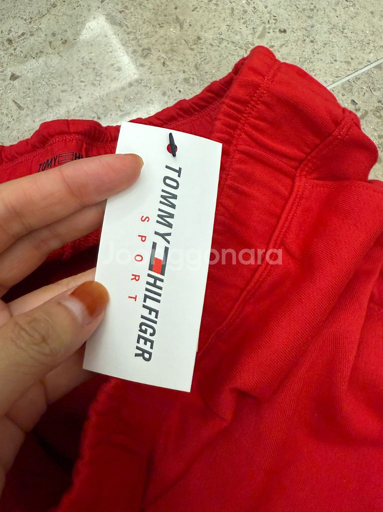 TOMMY HILFIGER 반바지 레드--9
