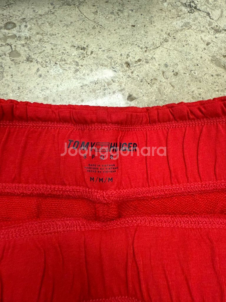 TOMMY HILFIGER 반바지 레드--8