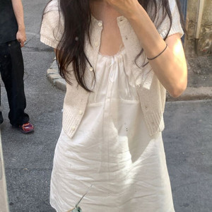 언더비 썸머 가디건 아이보리