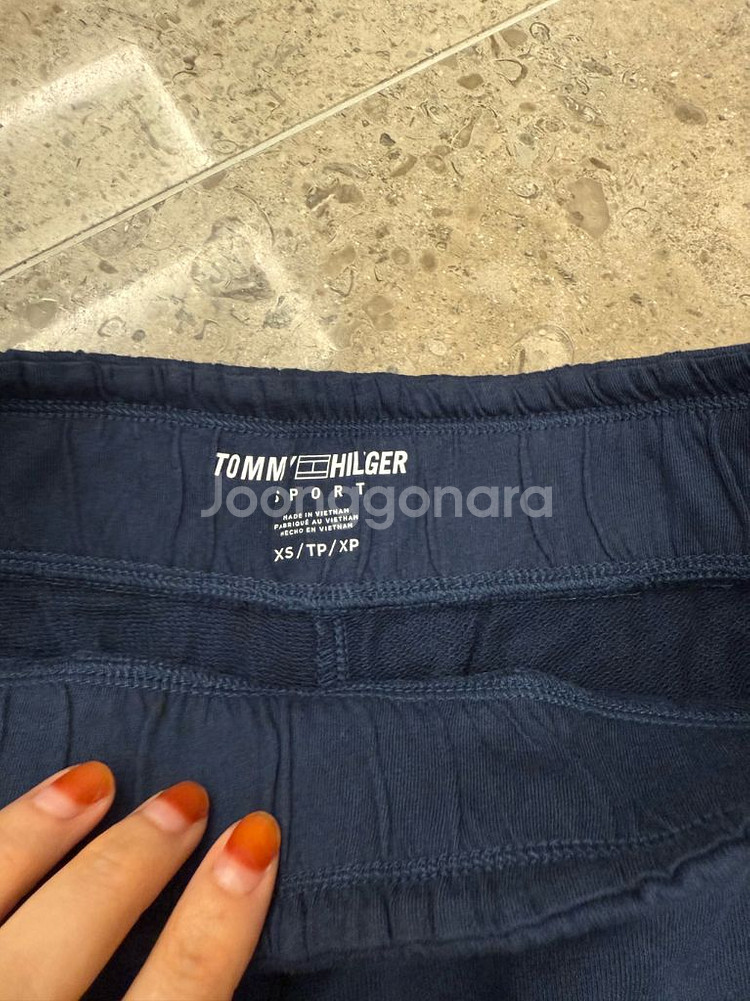 TOMMY HILFIGER 반바지 네이비--6