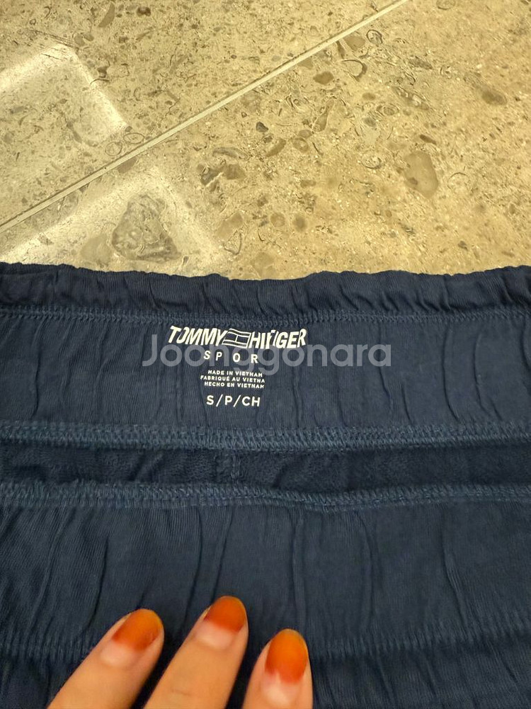TOMMY HILFIGER 반바지 네이비--4