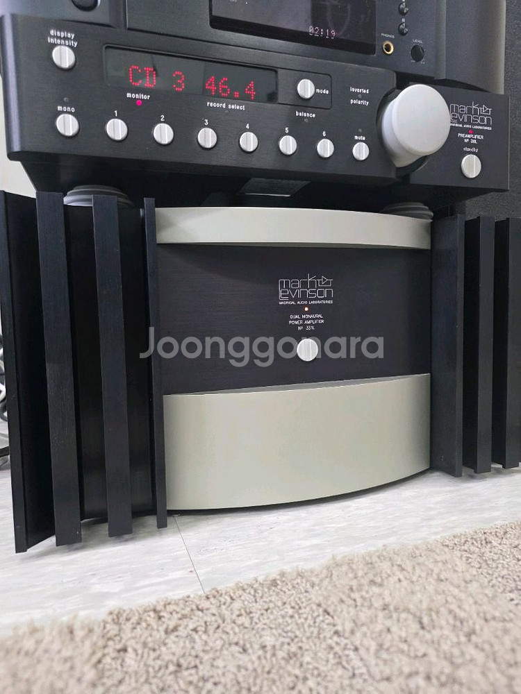 마크레빈슨 331 파워엠프 38L프리 셋트--1