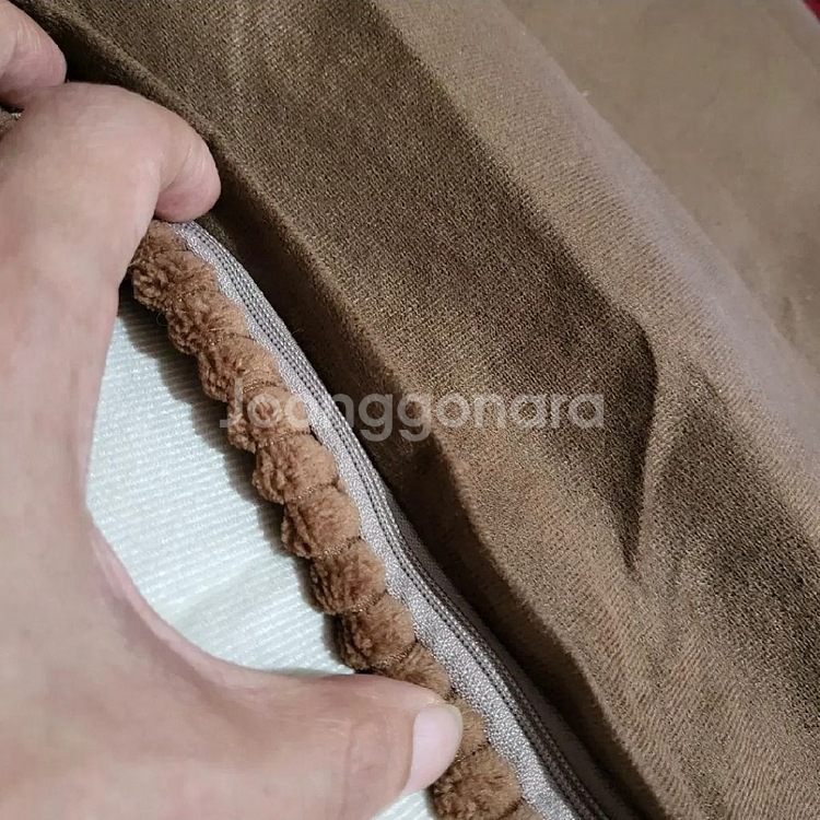 새것 엔틱 자수 패브릭 쿠션 커버 45x45--3