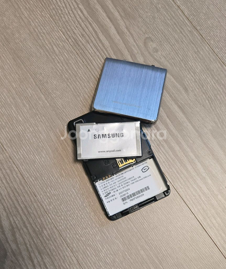 올드폰 피처폰 삼성애니콜 SPH-B6700 카드폰2--4