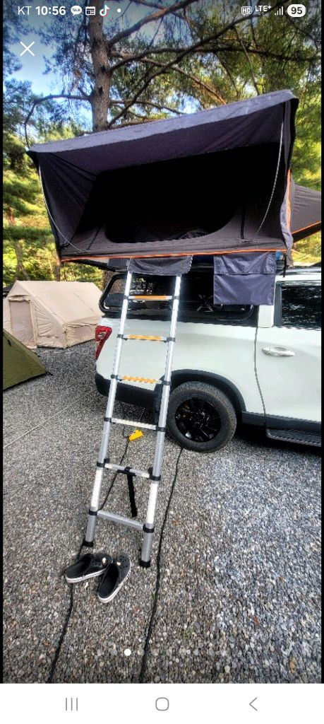 차량용 하드탑텐트, 어닝 이미지