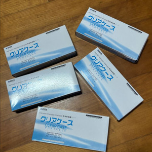 미사용) PSP 게임기 투명 케이스 5개 일괄 123천