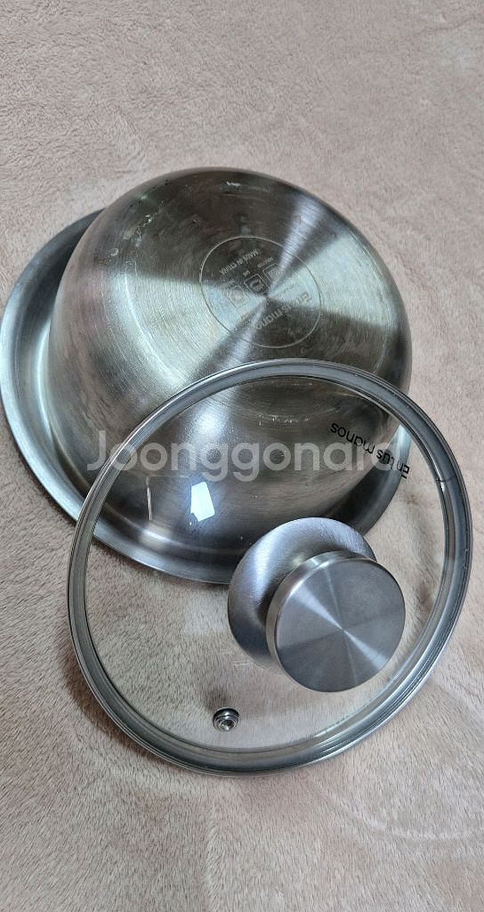 통3중 가마솥 18cm--2