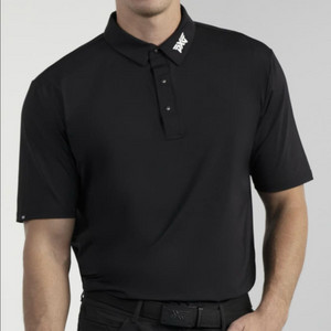 미착용,새상품)PXG 블랙 폴로 티셔츠