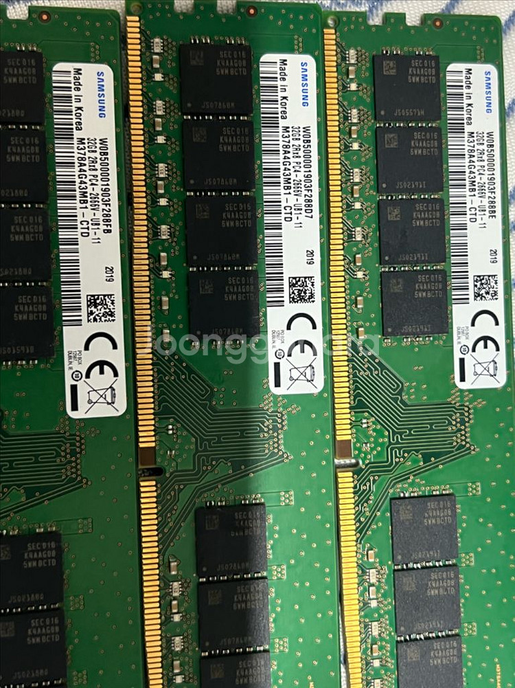 삼성 2666v 32gb 2개--0