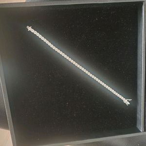 2부14k 랩다이아 테니스팔찌 새상품 D VVS1 3E