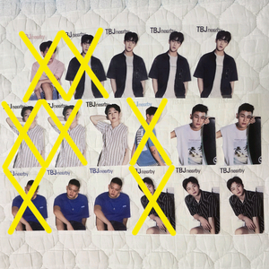 비투비 TBJ 티비제이 투명 포카 (희귀 포카)