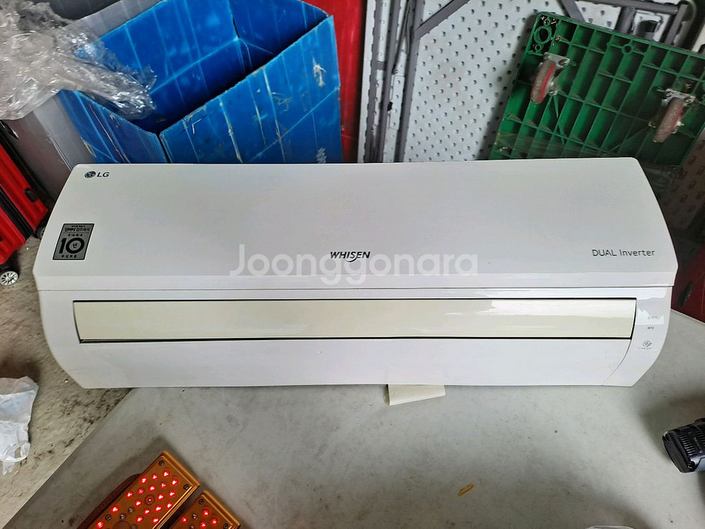 LG 벽걸이 에어컨 sq07b8pwdj 실외기 없음--1