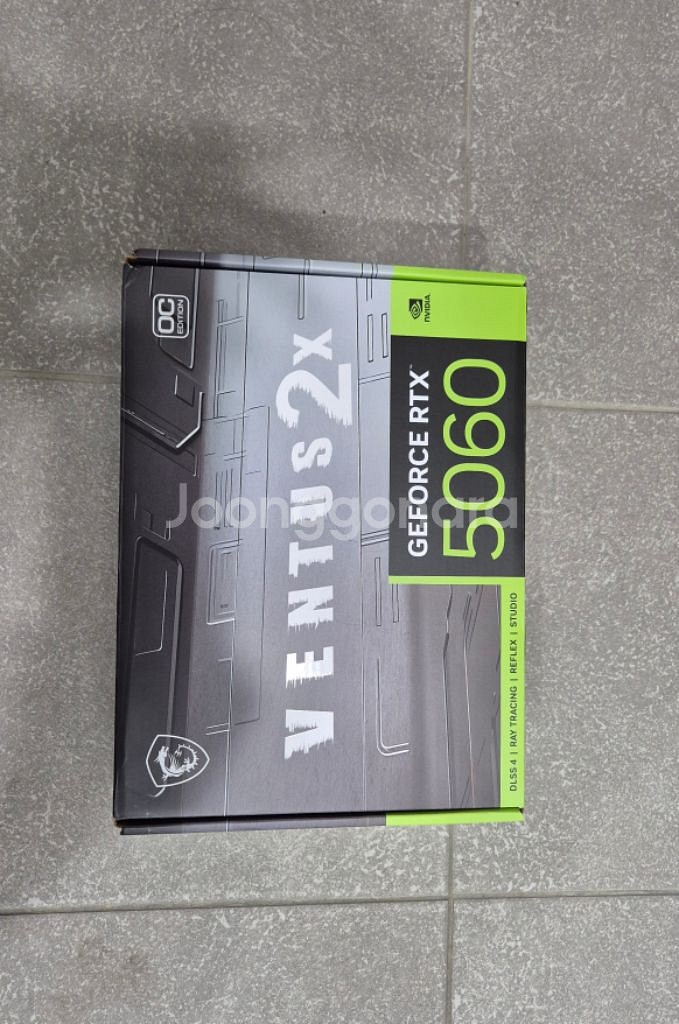 MSI RTX 5060 Ventus 2X 미개봉팝니다--0