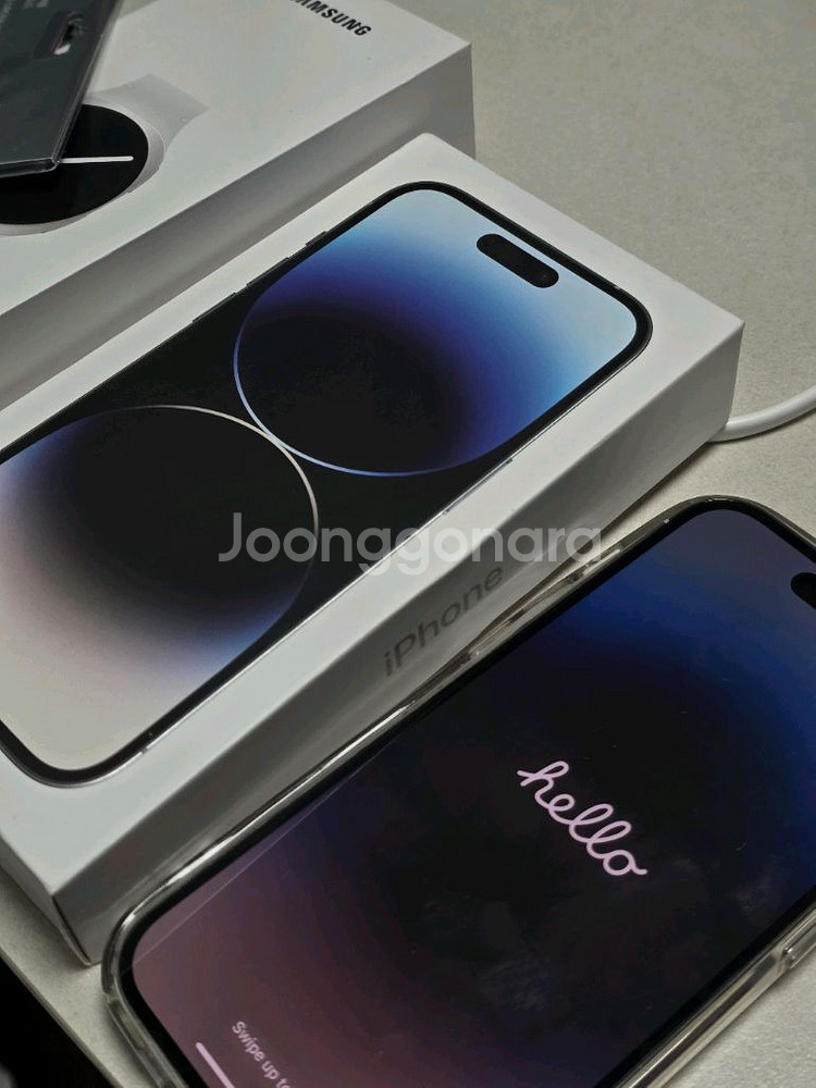 아이폰 14 Pro 실버 128G 배터리 82%--0