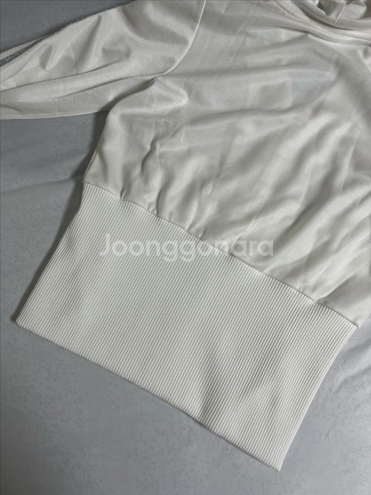 아디다스 흰실버 져지 빈티지 희귀져지--5