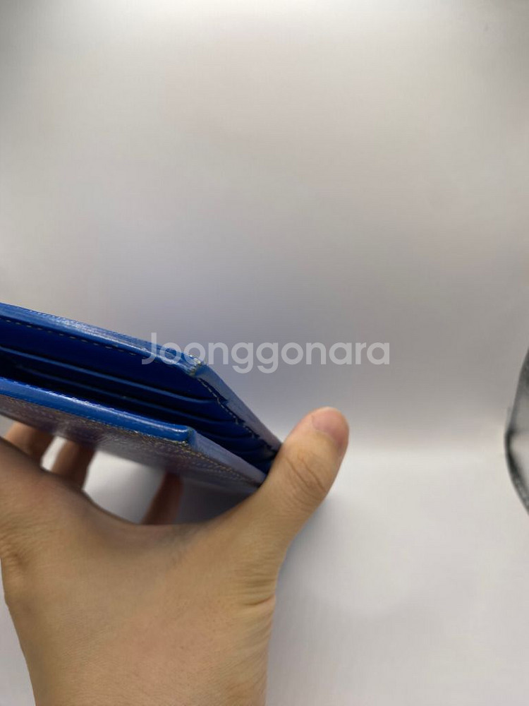 [OS] 고야드 생로슈 장지갑 스폐셜 블루--4