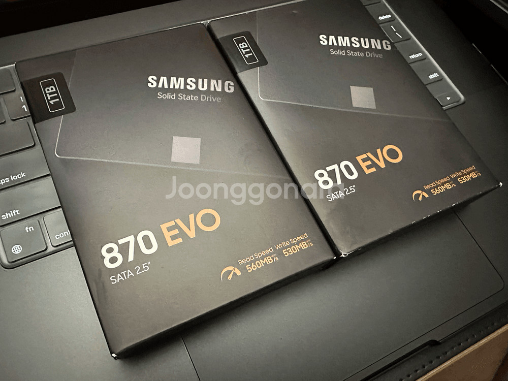 [미개봉] 삼성 SSD 870 EVO 1TB 1개--0