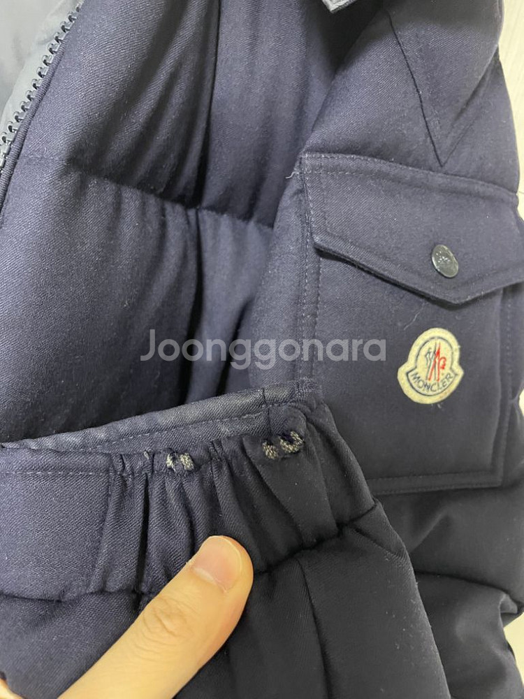 [3] 몽클레어 몽제네르브 패딩 네이비--7