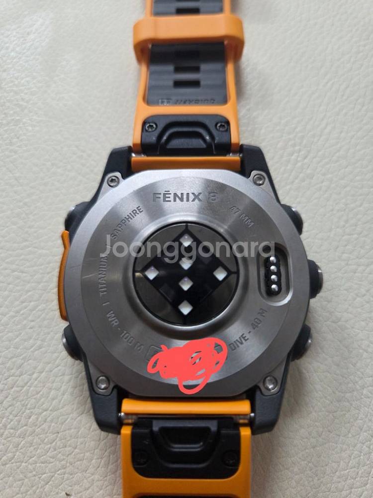 가민 피닉스8 아몰레드 47mm--2