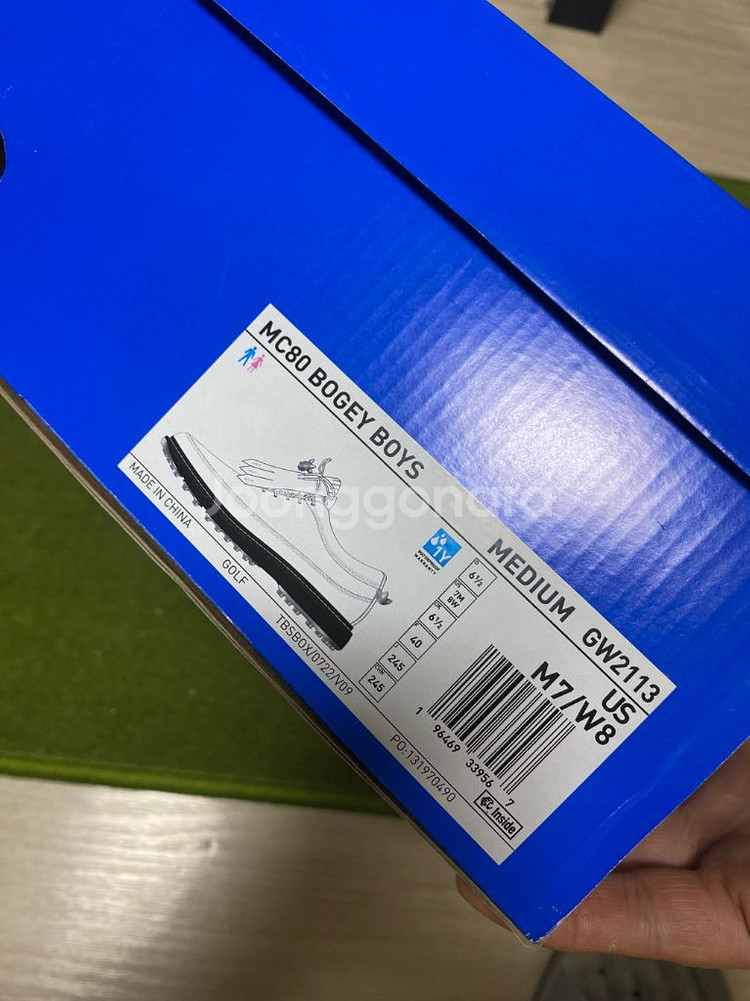 아디다스x보기보이즈 모던클래식80 골프화--5