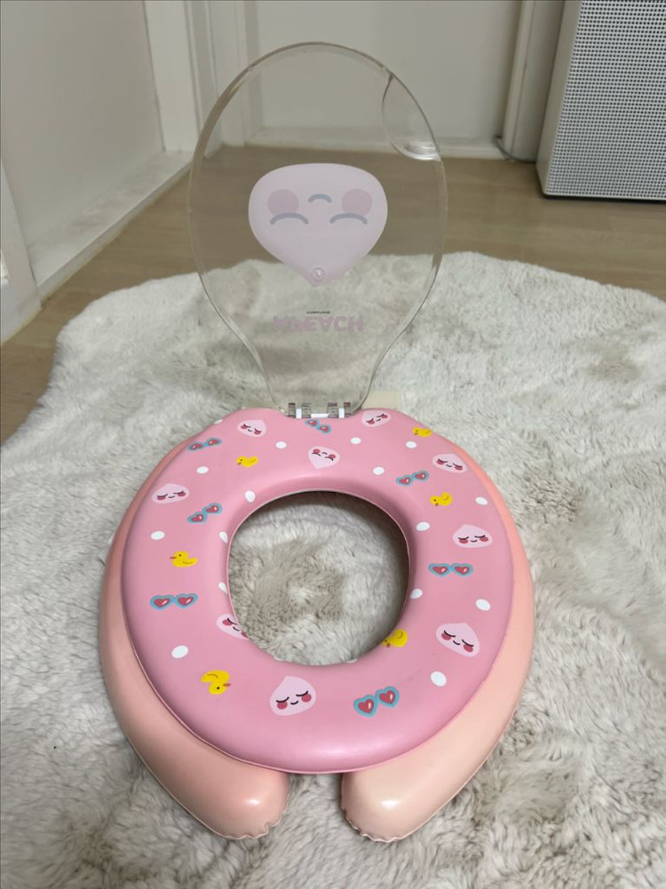 어피치 유아 변기커버 한본도 쓴 적 없습디다!!!--1
