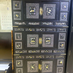 자개 장식장 장롱 세트 4개 일괄
