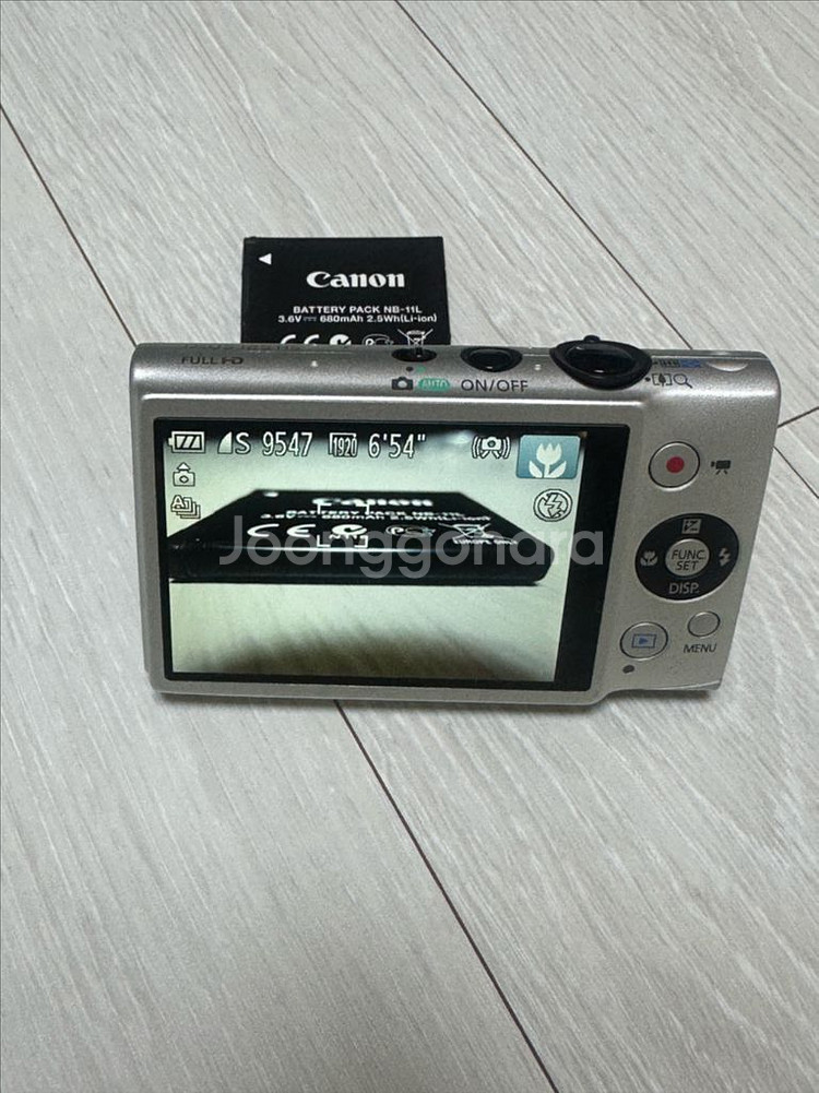 캐논 익서스 ixus 125hs 디카 (밧데리 새것포함--2