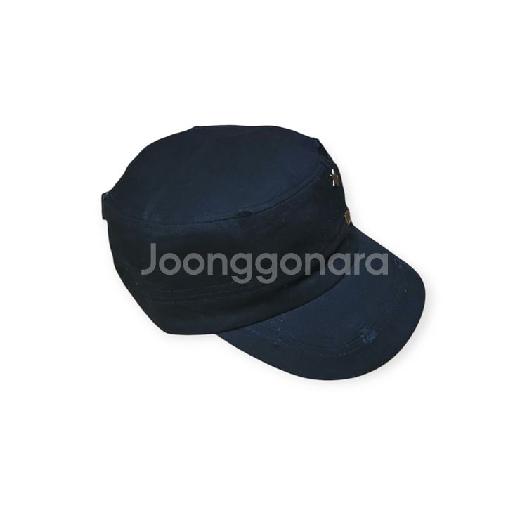 [새상품] 남녀공용 워싱 군모/블랙/사계절용 빈티지모자--1