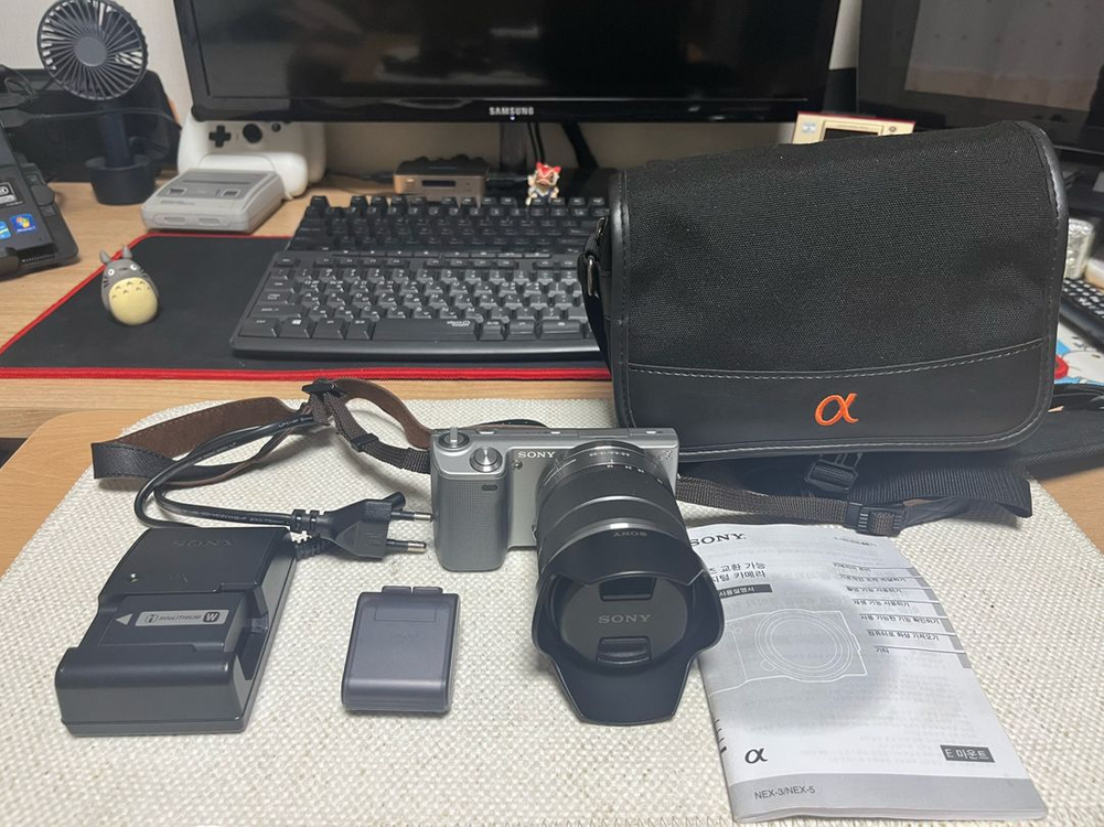 S급 소니 디카 알파 nex-5 이미지