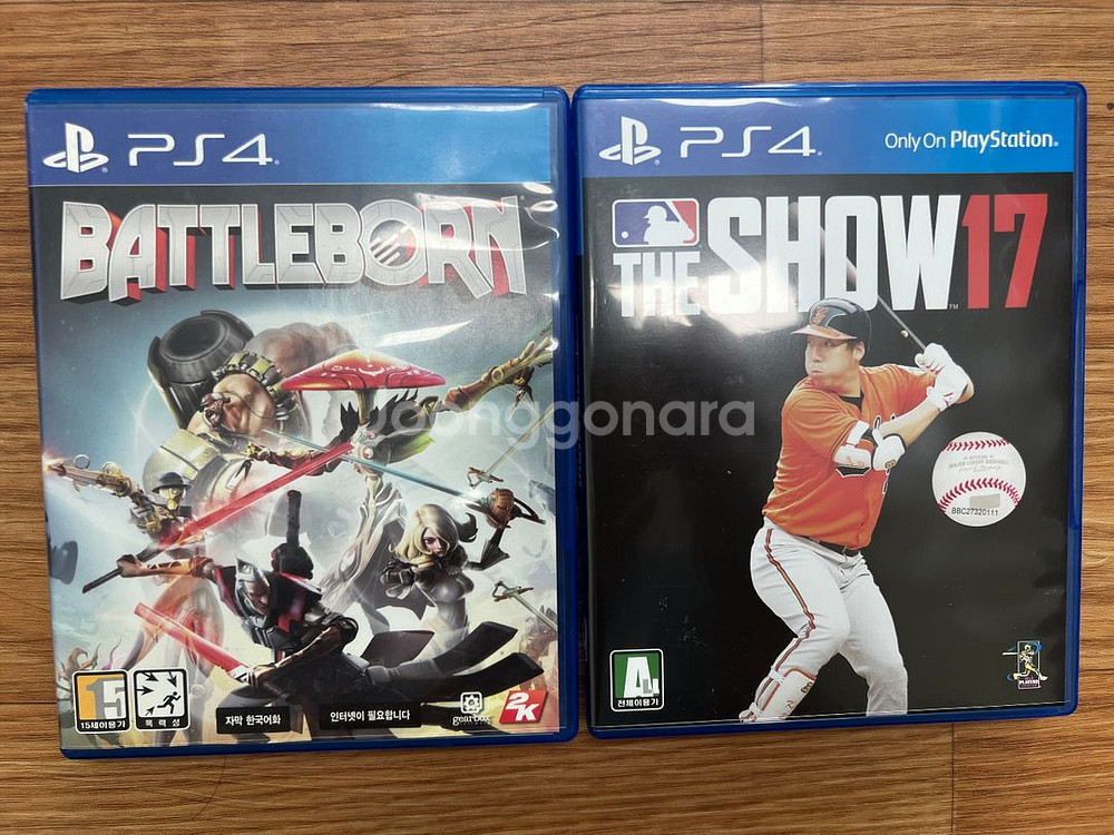 PS4 pro 풀박 + 게임 2개--1