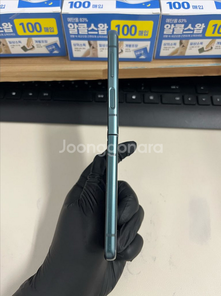 KT 갤럭시Z플립3 256G 그린 A급!--4