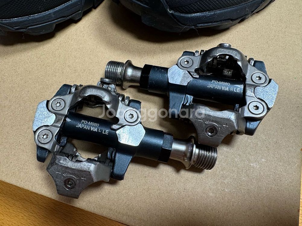 시마노 mtb 클릿슈즈 + XTR PD-m980 클릿--3