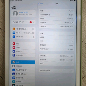 아이패드 에어2 골드 16GB 팝니다