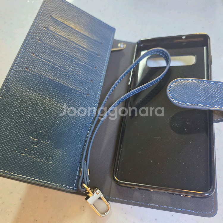 새상품!)갤럭시 s10 고급 가죽 지갑형 폰케이스--1