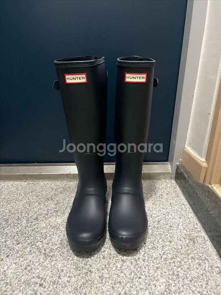 [1번착용] 헌터 레인부츠 (네이비, 240mm)--0