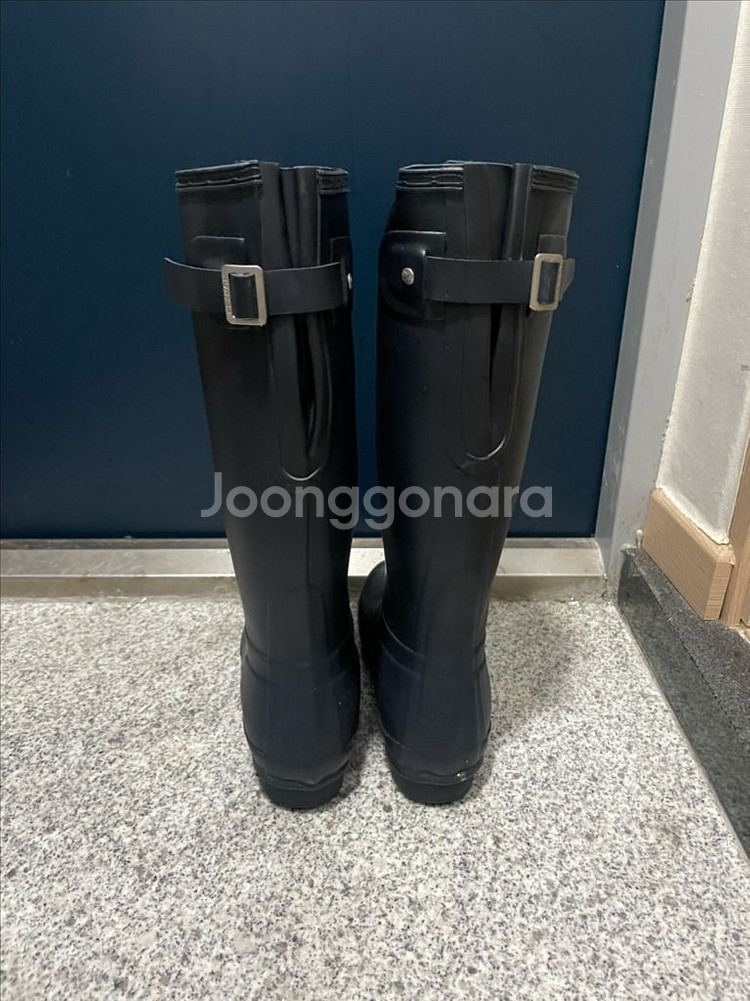 [1번착용] 헌터 레인부츠 (네이비, 240mm)--2